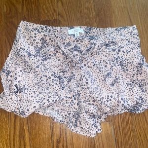 Marshall’s pink and blue flower tie flowy shorts